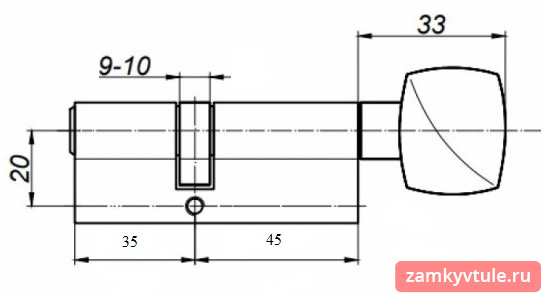 Механизм APECS Premier XR-80(35/45С)-С15-G