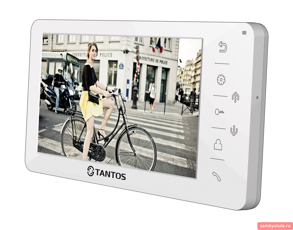 Монитор TANTOS Amelie (White) Tantos HD TFT LCD 7''