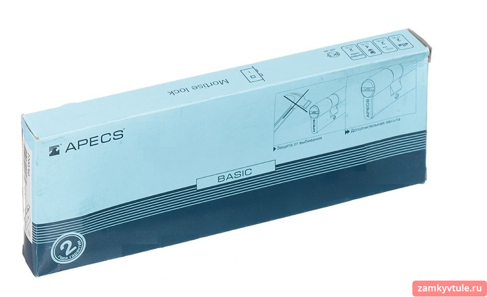 Замок ЗВ APECS 2200/60 G корпус (золото)