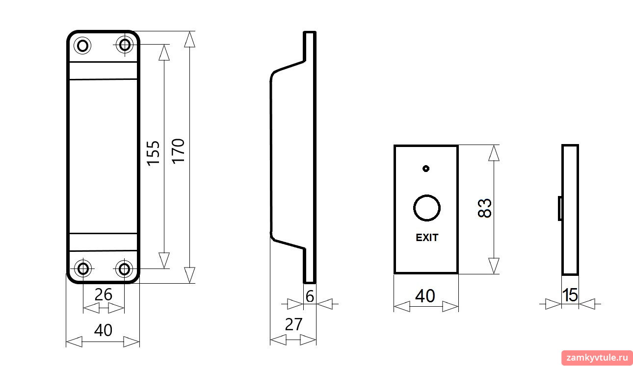 Замок Selock Hasp