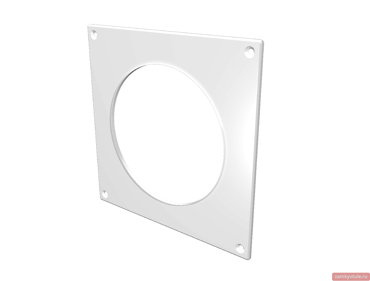 10 НКП Накладка торцевая пластик 150x150