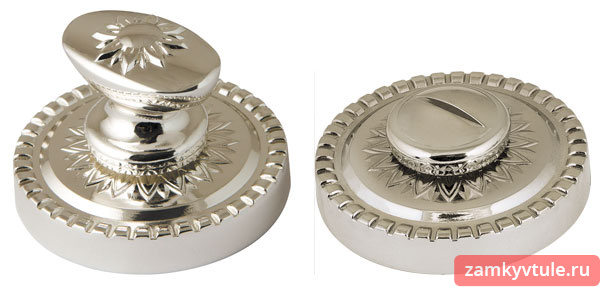 Ручка поворотная ARMADILLO BK6.R.CL55 (BK6/CL) SILER-925 (серебро 925)