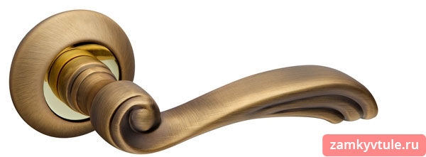 Ручка FUARO R.RM54.OPERA  AB/GP-7 (матовая бронза/золото)