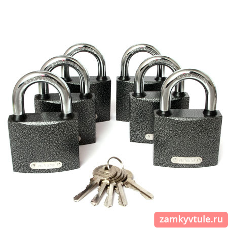 Замок ВС APECS PD-01-63 (6Locks+5Keys)
