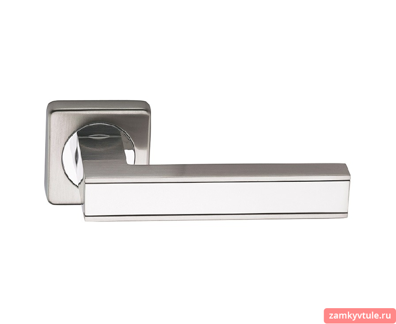 Ручка ARCHIE SILLUR C-159 S.CHROME/P.CHROME (матовый хром/хром)