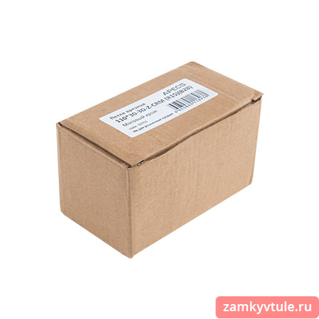 Петля врезная APECS 110*30-3D-Z-CRM (матовый хром) (R15)