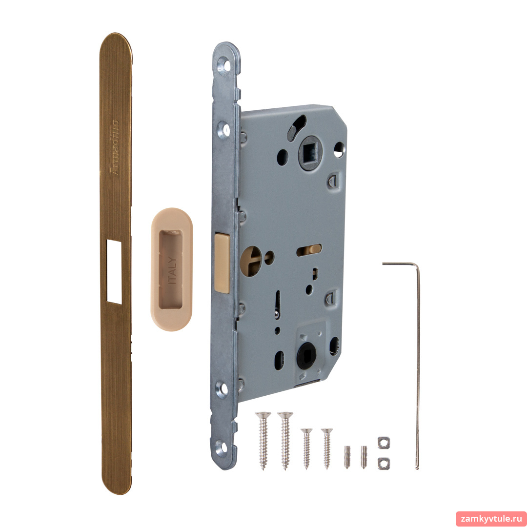 Защелка магнитная ARMADILLO WC GRAVITY PRO G01.196.50.96 AB (бронза)