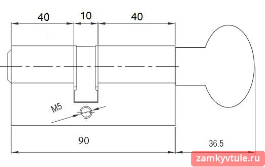 Механизм КАLE F 164 SM 90 (45*45) к/в (никель)