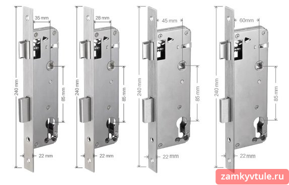 Биометрический смарт-замок TTL SLIM FP (SILVER) на двери из тонкого профиля (без мортизы)