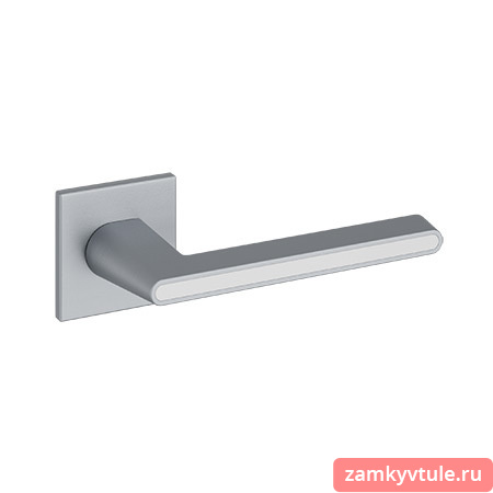 Ручка CODE DECO Slim H-30118-A-CRS/W (сатинированный хром/белый)