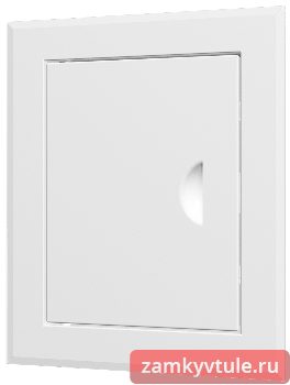ЛТ2525М Люк металл ручка фланец 250*250/310*310