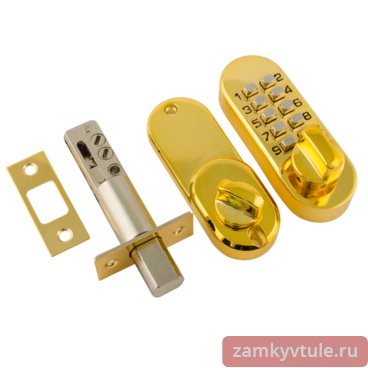 Замок кодовый 600 (золото)