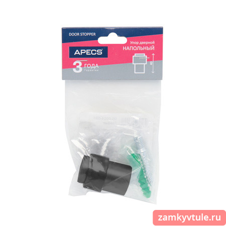 Упор дверной APECS DS-0014-BLM (черный)
