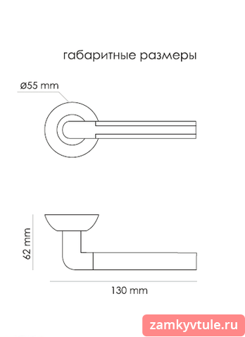 Ручки MORELLI MH-11 МАВ/АВ (матовая античная бронза/античная бронза)