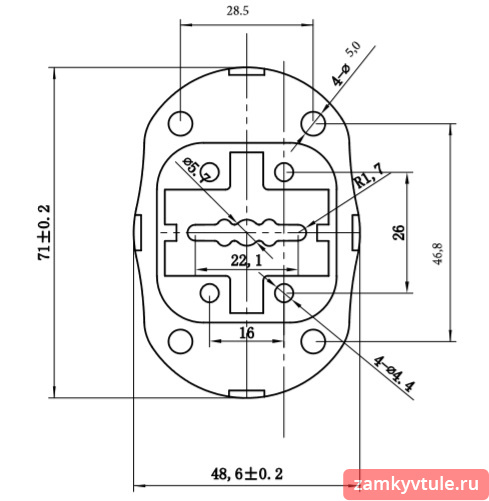 Накладка декоративная AVERS DP-13-S-Auto-AB (бронза)