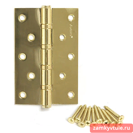 Петля  АVЕRS 125*75*2,5-B4-G (золото)