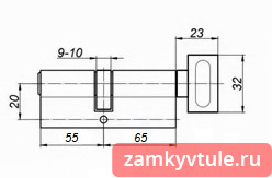 Механизм APECS SM-120(55/65С)-C-Ni