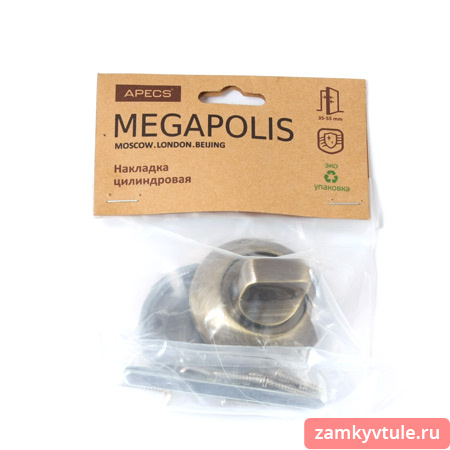 Фиксатор APECS Megapolis WC-0803-AB (бронза)