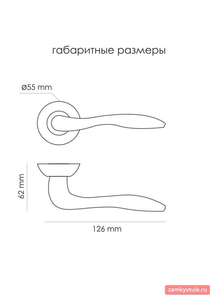 Ручки MORELLI MH-05 АВ (античная бронза)