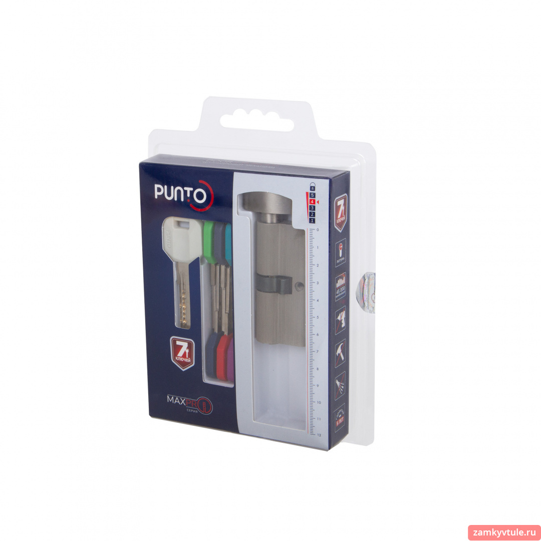 Механизм PUNTO MaxPro 7002Knob80mm (50*30) к/в SN