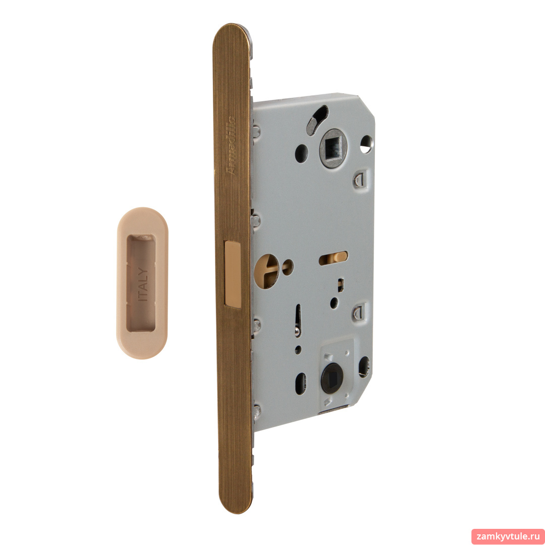 Защелка магнитная ARMADILLO WC GRAVITY PRO G01.196.50.96 AB (бронза)