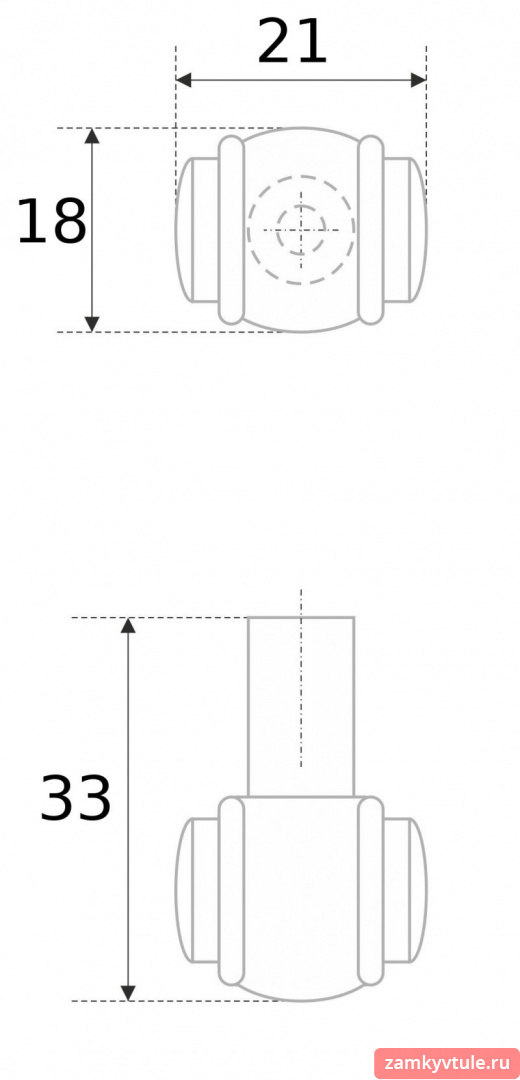 Ручка BOYARD RC 019 AB.4